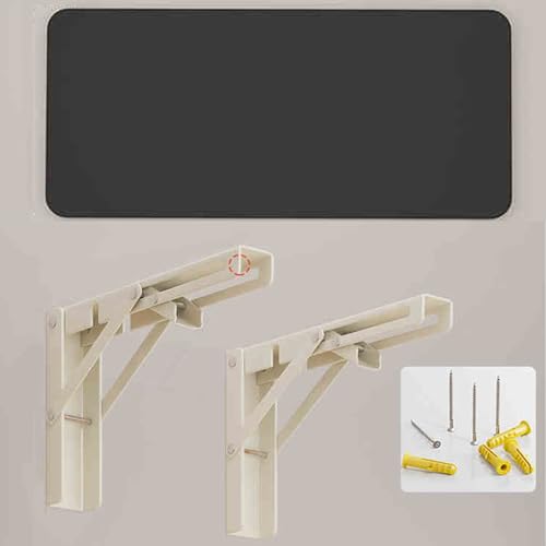 LIQONWAG Wandmontierter Klappschreibtisch, Schwebender Klapptisch, Kompakte Werkbank Für Kleine Räume, Ideal Für Die Bar Oder Den Computergebrauch/D/40 * 20Cm/16 * 8In LIQONWAG Wandmontierter Klappschreibtisch, Schwebender Klapptisch, Kompakte Werkbank Für Kleine Räume, Ideal Für Die Bar Oder Den Computergebrauch/D/40 * 20Cm/16 * 8In von LIQONWAG