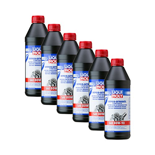 6x LIQUI MOLY 4406 Hypoid-Getriebeöl (GL5) SAE 80W-90 1L von Liqui Moly