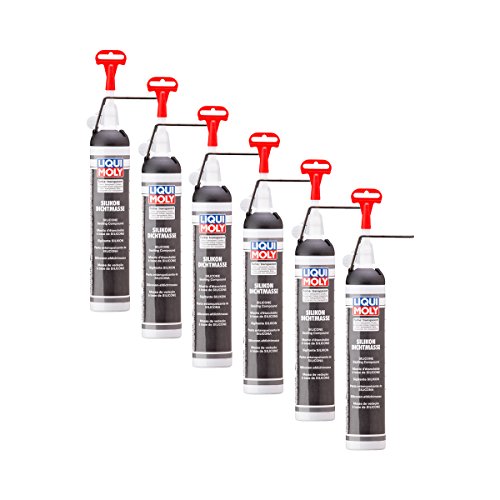 6x LIQUI MOLY 6184 Silikon-Dichtmasse transparent Dichtmittel 200ml 6x LIQUI MOLY 6184 Silikon-Dichtmasse transparent Dichtmittel 200ml von Liqui Moly