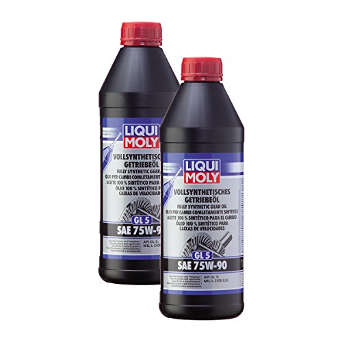 2x LIQUI MOLY 1414 Vollsynthetisches Getriebeöl (GL5) SAE 75W-90 1L 2x LIQUI MOLY 1414 Vollsynthetisches Getriebeöl (GL5) SAE 75W-90 1L von Liqui Moly