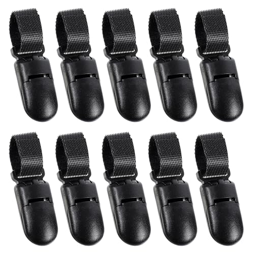 LIQWEI 10 Stück Gartenflaggen-Clips, Gartenflaggenhalter, Fahnenmast-Clips zum Halten von Kunststoff-Stoppern, Flaggen, Gartenpfahl-Clip für Hofstützstangen-Zubehör LIQWEI 10 Stück Gartenflaggen-Clips, Gartenflaggenhalter, Fahnenmast-Clips zum Halten von Kunststoff-Stoppern, Flaggen, Gartenpfahl-Clip für Hofstützstangen-Zubehör von LIQWEI