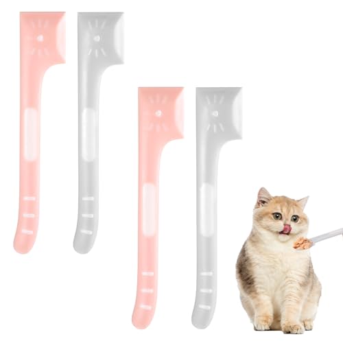 LIQWEI 4 Stück Katzenfutter Löffel, Futterdosenlöffel Für Tierfutter Futterlöffel Katze Dosenlöffel Silikon Tierfutter Dosenlöffel 16cm Dosen Rührlöffel Für Hund Katze Haustierfutter Rührlöffel LIQWEI 4 Stück Katzenfutter Löffel, Futterdosenlöffel Für Tierfutter Futterlöffel Katze Dosenlöffel Silikon Tierfutter Dosenlöffel 16cm Dosen Rührlöffel Für Hund Katze Haustierfutter Rührlöffel von LIQWEI