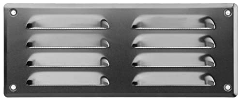 260x105mm Aluminium Lüftungsgitter mit Insektenschutz - Gitter für Belüftung - Abluftgitter 260x105mm Aluminium Lüftungsgitter mit Insektenschutz - Gitter für Belüftung - Abluftgitter von LIRAST