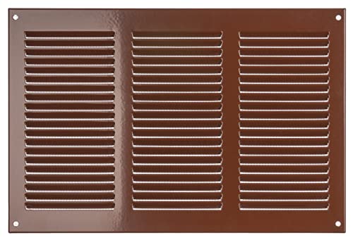 300x200mm Metall Braun Lüftungsgitter mit Insektenschutz - Gitter für Belüftung - Abluftgitter 300x200mm Metall Braun Lüftungsgitter mit Insektenschutz - Gitter für Belüftung - Abluftgitter von LIRAST