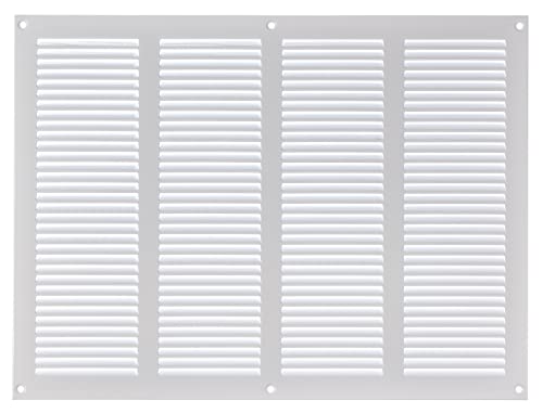 400x300mm Metall Weiß Lüftungsgitter mit Insektenschutz - Gitter für Belüftung - Abluftgitter 400x300mm Metall Weiß Lüftungsgitter mit Insektenschutz - Gitter für Belüftung - Abluftgitter von LIRAST