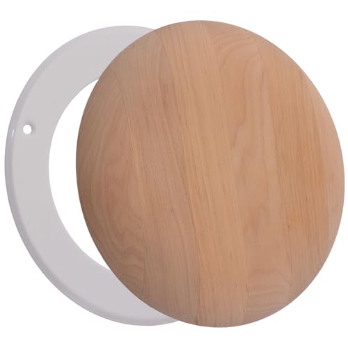 LIRAST Ø 100mm harzfreier Holzdiffusor, runde Sauna-Entlüftungsabdeckung, verstellbares Luftventil, Entlüftungsabdeckungen für Wand und Decke, Schwarze Erle LIRAST Ø 100mm harzfreier Holzdiffusor, runde Sauna-Entlüftungsabdeckung, verstellbares Luftventil, Entlüftungsabdeckungen für Wand und Decke, Schwarze Erle von LIRAST
