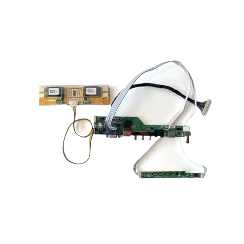 LCD-Treiberplatine For HT190WG1 LM190WX1 LTM190M2 M190PW01 1440 X 900 LVDS 30-polig 4 CCFL Analog-TV-Kit DIY-Monitor AV + USB + IR + VGA + HDMI, Laptop-Zubehör(For M190PW01 V.0) von LIRDJCRXL