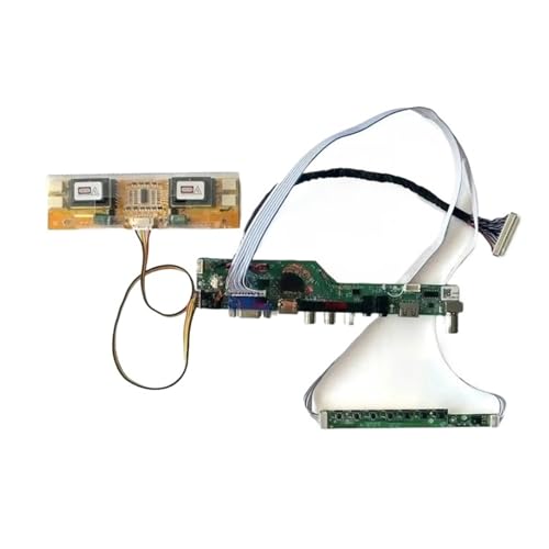 LCD-Treiberplatine For M220Z1 MT220WW01 MT216WW01 M190Z1 Kit DIY 4CCFL-Monitor 30-polig LVDS 1680 X 1050 VGA + HDMI + AV + USB + IR TV Analog, Laptop-Zubehör(For MT220WW01 V.5) von LIRDJCRXL