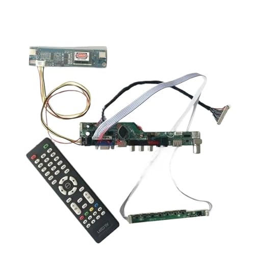 LCD-Treiberplatine Passend For LM220WE1 M220Z1 LTM220MT05 LTN190W1 Analog-TV 2CCFL 1680 X 1050 Bildschirm-Kit DIY LVDS 30-polig AV + USB + IR + VGA + HDMI, Laptop-Zubehör(For LM220WE1(TL)(P1)) von LIRDJCRXL