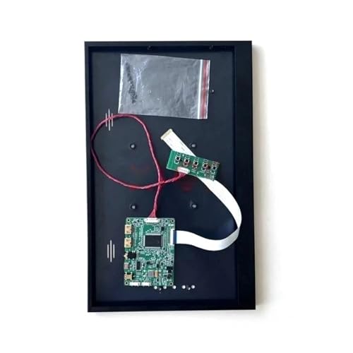 Passend For N156HCE N156HHE Modifikationskit EDP 30-poliger USB-Mikromonitor Tragbarer HDMI-Mini 1920 * 1080 Metallgehäuse + Controllerplatine 15,6 Zoll, Laptop-Zubehör(N156HHE-GA1 and Case) von LIRDJCRXL
