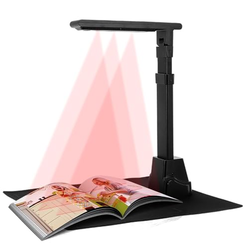 11MP Tragbar Dokumentkamera, Professioneller Buchscanner und Scanner, Dokumentscanner A3/A4 Dokumentenkamera Schneller S-canner, Größe Erfassen, OCR Scanner Visualizer für Windows & macOS Verfügbar von LIROPAU