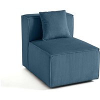 Lisa Design - Arty - sitzelement ohne armlehnen - cord - blau Lisa Design - Arty - sitzelement ohne armlehnen - cord - blau von LISA DESIGN