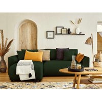 Lisa Design - Camelia - beidseitig montierbar - 4 sitzplätze - schlaffunktion und bettkasten und taschen - aus samt - grün Lisa Design - Camelia - beidseitig montierbar - 4 sitzplätze - schlaffunktion und bettkasten und taschen - aus samt - grün von LISA DESIGN