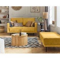 Lisa Design - Copy of charlie – wohnlandschaft u-form – 7-sitzer – mit schlaffunktion und bettkasten – aus cord - gelb Lisa Design - Copy of charlie – wohnlandschaft u-form – 7-sitzer – mit schlaffunktion und bettkasten – aus cord - gelb von LISA DESIGN