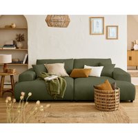 Lisa Design - Garance - 3-sitzer einzelsofa doppelt récamiere - tiefe sitzfläche - - aus cordstoff - grün Lisa Design - Garance - 3-sitzer einzelsofa doppelt récamiere - tiefe sitzfläche - - aus cordstoff - grün von LISA DESIGN