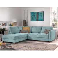 Lisa Design - Jake - ecksofa mit schlaffunktion - 5-sitzer - samt - links - blau Lisa Design - Jake - ecksofa mit schlaffunktion - 5-sitzer - samt - links - blau von LISA DESIGN