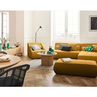 Lisa Design - Onyx - 5-sitzer modulares ecksofa rechts - cord - gelb Lisa Design - Onyx - 5-sitzer modulares ecksofa rechts - cord - gelb von LISA DESIGN
