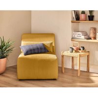 Lisa Design - Onyx - sessel ohne armlehnen - cord - gelb Lisa Design - Onyx - sessel ohne armlehnen - cord - gelb von LISA DESIGN