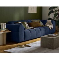 Lisa Design - Ray - 3-sitzer einzelsofa aus strukturiertem stoff - blau Lisa Design - Ray - 3-sitzer einzelsofa aus strukturiertem stoff - blau von LISA DESIGN