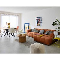 Lisa Design - Ray - 4-sitzer ecksofa rechts - aus strukturiertem stoff - rostfarben Lisa Design - Ray - 4-sitzer ecksofa rechts - aus strukturiertem stoff - rostfarben von LISA DESIGN