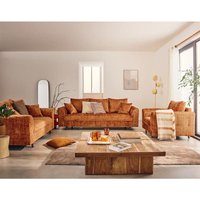 Lisa Design - Rune - 2-sitzer einzelsofa aus strukturiertem samt - rostfarben Lisa Design - Rune - 2-sitzer einzelsofa aus strukturiertem samt - rostfarben von LISA DESIGN
