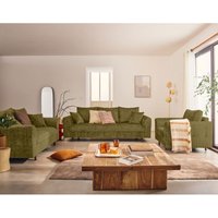 Lisa Design - Rune - 3-sitzer einzelsofa aus strukturiertem samt - olivgrün Lisa Design - Rune - 3-sitzer einzelsofa aus strukturiertem samt - olivgrün von LISA DESIGN