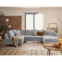 Lisa Design - Rune - 7-sitzer wohnlandschaft links aus strukturiertem samt - grau Lisa Design - Rune - 7-sitzer wohnlandschaft links aus strukturiertem samt - grau von LISA DESIGN