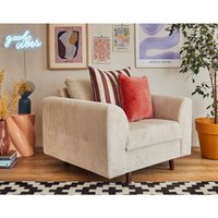 Lisa Design - Rune – sessel – aus cord - beige Lisa Design - Rune – sessel – aus cord - beige von LISA DESIGN