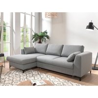 Lisa Design - Tala - ecksofa links - schlaffunktion und bettkasten - 4 sitzplätze - aus stoff - hellgrau Lisa Design - Tala - ecksofa links - schlaffunktion und bettkasten - 4 sitzplätze - aus stoff - hellgrau von LISA DESIGN