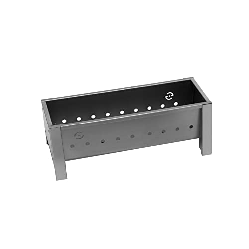 LISA Luxury IS an Attitude Torino Kamin - Tragbarer Spießgrill mit Holzkohle - Grau von LISA Luxury IS an Attitude