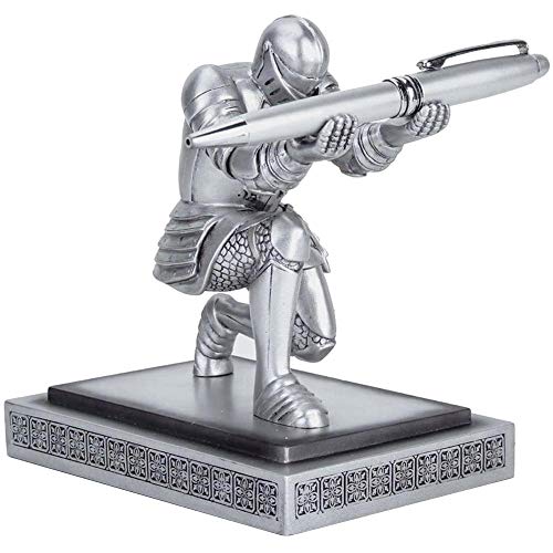 LISAQ Verbeugung Ritter Form Desktop Halter Ständer für Stift Zigarre Desktop Halter Dekoration Rüstung Soldat Statue LISAQ Verbeugung Ritter Form Desktop Halter Ständer für Stift Zigarre Desktop Halter Dekoration Rüstung Soldat Statue von LISAQ