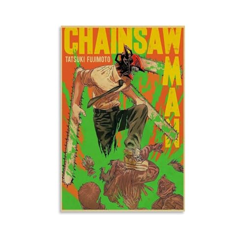 LISHDUNS Anime-Poster, Motiv: Kettensäge, Mann, Schlafzimmer, Wohnzimmer, Wanddekoration, Poster, Ästhetik, Art-Deco, 20 x 30 cm, ungerahmter Stil LISHDUNS Anime-Poster, Motiv: Kettensäge, Mann, Schlafzimmer, Wohnzimmer, Wanddekoration, Poster, Ästhetik, Art-Deco, 20 x 30 cm, ungerahmter Stil von LISHDUNS