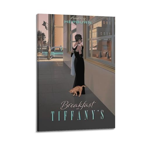 LISHDUNS Filmposter "Breakfast at Tiffany" für Schlafzimmer, Wohnzimmer, Wanddekoration, Poster, Ästhetik, Art-Deco, 20 x 30 cm, Rahmenstil LISHDUNS Filmposter "Breakfast at Tiffany" für Schlafzimmer, Wohnzimmer, Wanddekoration, Poster, Ästhetik, Art-Deco, 20 x 30 cm, Rahmenstil von LISHDUNS