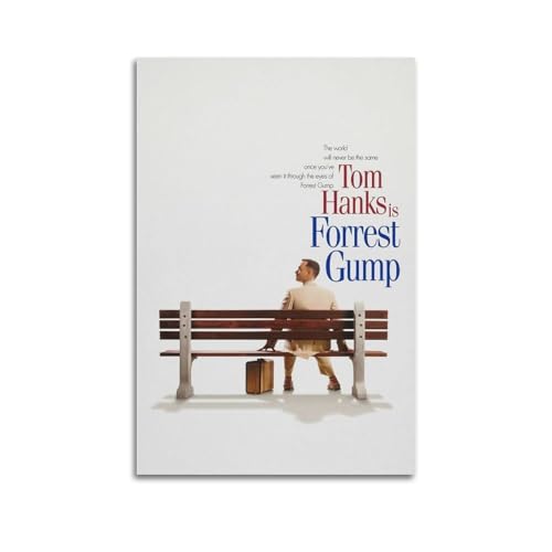 LISHDUNS Filmposter Forrest Gump, Schlafzimmer, Wohnzimmer, Wanddekoration, Poster, Ästhetik, Art-Deco, 30 x 45 cm, ungerahmter Stil LISHDUNS Filmposter Forrest Gump, Schlafzimmer, Wohnzimmer, Wanddekoration, Poster, Ästhetik, Art-Deco, 30 x 45 cm, ungerahmter Stil von LISHDUNS
