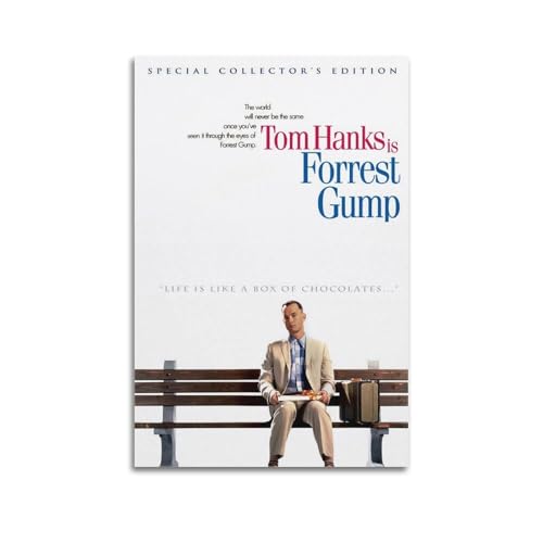 LISHDUNS Filmposter Forrest Gump für Schlafzimmer, Wohnzimmer, Wanddekoration, Poster, Ästhetik, Art-Deco, 20 x 30 cm, ungerahmter Stil LISHDUNS Filmposter Forrest Gump für Schlafzimmer, Wohnzimmer, Wanddekoration, Poster, Ästhetik, Art-Deco, 20 x 30 cm, ungerahmter Stil von LISHDUNS