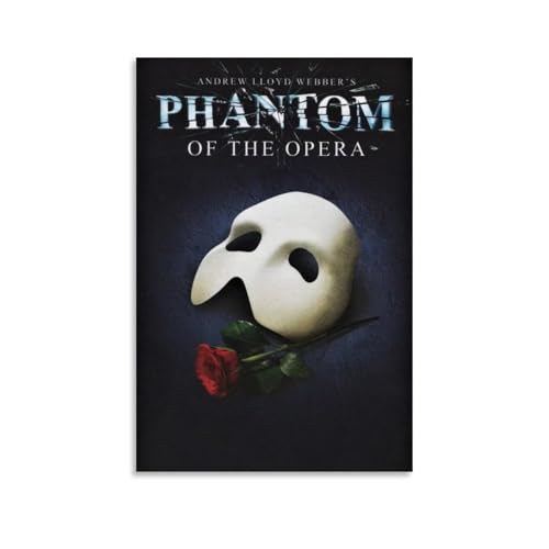 LISHDUNS Filmposter "The Phantom of The Opera" für Schlafzimmer, Wohnzimmer, Wanddekoration, Poster, Ästhetik, Art-Deco, 50 x 75 cm, ungerahmt LISHDUNS Filmposter "The Phantom of The Opera" für Schlafzimmer, Wohnzimmer, Wanddekoration, Poster, Ästhetik, Art-Deco, 50 x 75 cm, ungerahmt von LISHDUNS