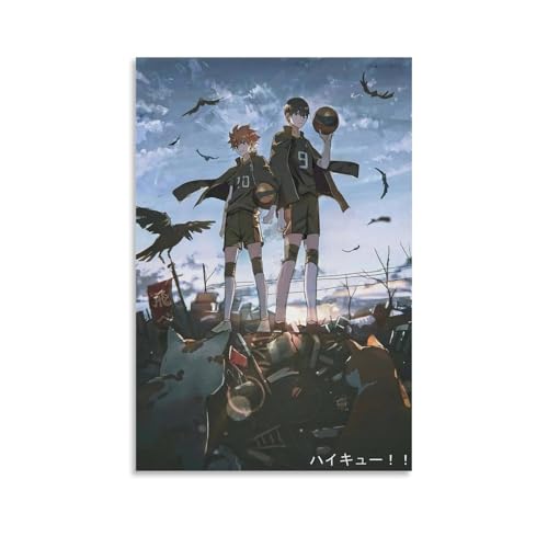LISHDUNS Haikyuu!! Filmposter "The Dumpster Battle", Schlafzimmer, Wohnzimmer, Wanddekoration, Poster, Ästhetik, Art-Deco, 50 x 75 cm, ungerahmter Stil LISHDUNS Haikyuu!! Filmposter "The Dumpster Battle", Schlafzimmer, Wohnzimmer, Wanddekoration, Poster, Ästhetik, Art-Deco, 50 x 75 cm, ungerahmter Stil von LISHDUNS