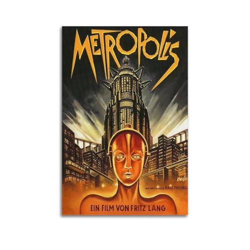 LISHDUNS Metropolis Filmposter, Schlafzimmer, Wohnzimmer, Wanddekoration, Poster, Ästhetik, Art-Deco, 40 x 60 cm, ungerahmter Stil LISHDUNS Metropolis Filmposter, Schlafzimmer, Wohnzimmer, Wanddekoration, Poster, Ästhetik, Art-Deco, 40 x 60 cm, ungerahmter Stil von LISHDUNS