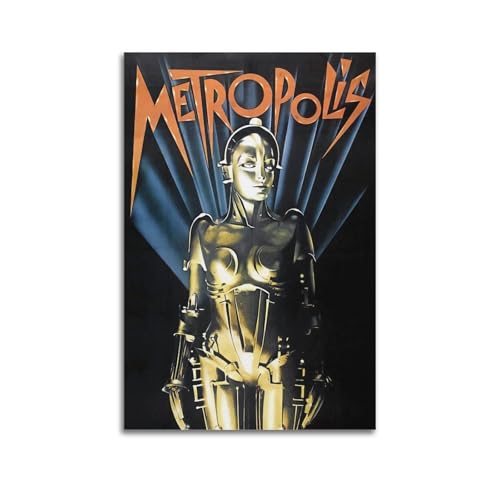 LISHDUNS Metropolis Filmposter, Schlafzimmer, Wohnzimmer, Wanddekoration, Poster, Ästhetik, Art-Deco, 40 x 60 cm, ungerahmter Stil LISHDUNS Metropolis Filmposter, Schlafzimmer, Wohnzimmer, Wanddekoration, Poster, Ästhetik, Art-Deco, 40 x 60 cm, ungerahmter Stil von LISHDUNS