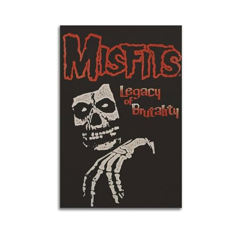 LISHDUNS Misfits Poster, laminiertes Vermächtnis der Brutalität, Albumposter, Schlafzimmer, Wohnzimmer, Wanddekoration, Poster, Ästhetik, Art-Deco, 30 x 45 cm, ungerahmter Stil LISHDUNS Misfits Poster, laminiertes Vermächtnis der Brutalität, Albumposter, Schlafzimmer, Wohnzimmer, Wanddekoration, Poster, Ästhetik, Art-Deco, 30 x 45 cm, ungerahmter Stil von LISHDUNS