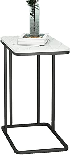 LISHEUK C-förmiger Beistelltisch, C-förmiger Beistelltisch zum Schieben unter Sofa und Bett, Snacktisch mit Ablagefläche für Frühstück, Kaffee oder Laptop, für Wohnzimmer und Sch LISHEUK C-förmiger Beistelltisch, C-förmiger Beistelltisch zum Schieben unter Sofa und Bett, Snacktisch mit Ablagefläche für Frühstück, Kaffee oder Laptop, für Wohnzimmer und Sch von LISHEUK