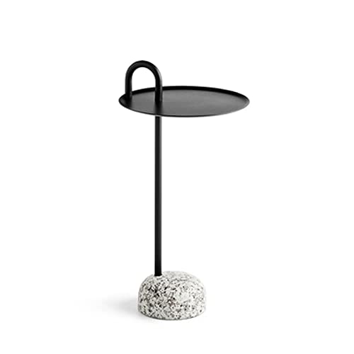 LISHEUK Kleiner Beistelltisch aus Metall, runder Bistrotisch, für drinnen und draußen, tragbarer Couchtisch, Nachttisch, rost- und wetterbeständig, Cocktailtisch für das Wohnzimm LISHEUK Kleiner Beistelltisch aus Metall, runder Bistrotisch, für drinnen und draußen, tragbarer Couchtisch, Nachttisch, rost- und wetterbeständig, Cocktailtisch für das Wohnzimm von LISHEUK