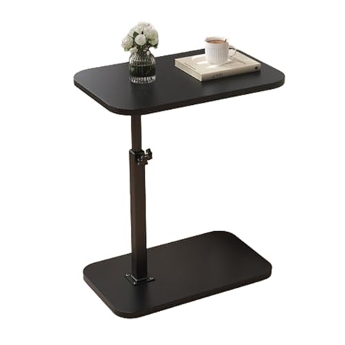 LISHEUK Moderner, höhenverstellbarer C-Tisch für Sofa und Bett, 360° drehbarer C-förmiger Beistelltisch, Kleiner Couchtisch für die Badewanne, unter dem Couchtisch (B45 * 30 cm) von LISHEUK