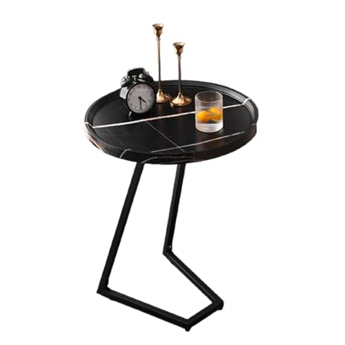LISHEUK Moderner Akzenttisch für Wohnzimmer, Schlafzimmer und kleine Räume. Kleiner Beistelltisch mit zeitgenössischem Design. Runder Beistelltisch in den Maßen 40 x 40 x 60 cm LISHEUK Moderner Akzenttisch für Wohnzimmer, Schlafzimmer und kleine Räume. Kleiner Beistelltisch mit zeitgenössischem Design. Runder Beistelltisch in den Maßen 40 x 40 x 60 cm von LISHEUK