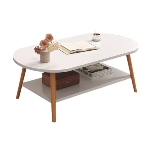 LISHEUK Moderner Grauer Couchtisch für Wohnzimmer, Wohnung, kleine Räume, zeitgenössisches Design, Sofa-Beistelltisch für Schlafzimmer, stilvoller Teetisch, Haushaltsdekor von LISHEUK