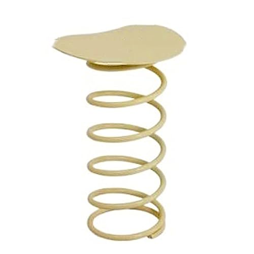 LISHEUK Moderner Kleiner Couchtisch für das Wohnzimmer. Akzenttisch, ideal für kleine Räume. Beistelltisch für Wohnzimmer und Schlafzimmer mit Metallstruktur, perfekt für den Inn LISHEUK Moderner Kleiner Couchtisch für das Wohnzimmer. Akzenttisch, ideal für kleine Räume. Beistelltisch für Wohnzimmer und Schlafzimmer mit Metallstruktur, perfekt für den Inn von LISHEUK