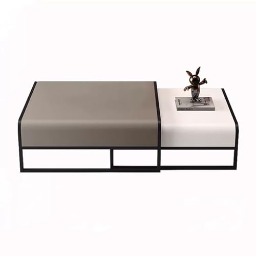 LISHEUK Modernes Satztisch-Couchtisch-Set mit 2 Stück, stapelbarer quadratischer Couchtisch, Stabiler Beistelltisch aus Metall, minimalistischer Akzent-Beistelltisch für Wohnzimm LISHEUK Modernes Satztisch-Couchtisch-Set mit 2 Stück, stapelbarer quadratischer Couchtisch, Stabiler Beistelltisch aus Metall, minimalistischer Akzent-Beistelltisch für Wohnzimm von LISHEUK