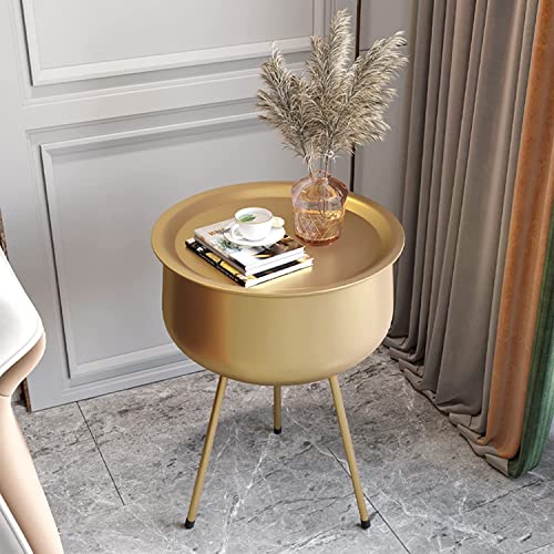 LISHEUK Runde Couchtische, mit Stauraum Beistelltisch Moderner Nachttisch Wohndekoration Moderner Stil Sofa Beistelltisch,Gelb LISHEUK Runde Couchtische, mit Stauraum Beistelltisch Moderner Nachttisch Wohndekoration Moderner Stil Sofa Beistelltisch,Gelb von LISHEUK