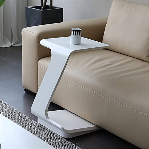 LISHEUK Sofa-Beistelltisch Weiß, Beistelltisch Schwarz, Quadratischer Couchtisch Mit Rollen, Kleiner Nachttisch, Snacktisch, Laptop-Schreibtisch, Ecktisch Für Wohnzimmer, Schlafz LISHEUK Sofa-Beistelltisch Weiß, Beistelltisch Schwarz, Quadratischer Couchtisch Mit Rollen, Kleiner Nachttisch, Snacktisch, Laptop-Schreibtisch, Ecktisch Für Wohnzimmer, Schlafz von LISHEUK