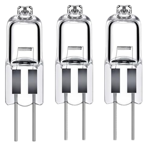 LISOCLU G4 Halogenlampen 6v 12v 24v 110v 220v 5w 10w 20w 28w 35w 40w 50w Warmweiß 3000k Dimmbare,g4 Halogenlampen Für Dunstabzugshauben Küchen Wohnzimmer Schlafzimmer(110V-35W/3PCS) von LISOCLU